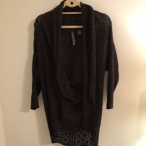 Black Payton knit cardigan. Bought at Nordstrom